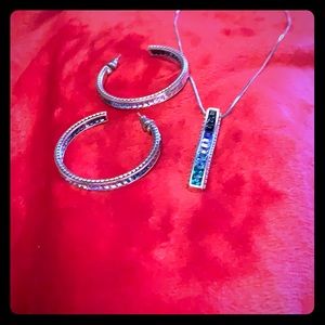 Brighton earrings and necklace set
